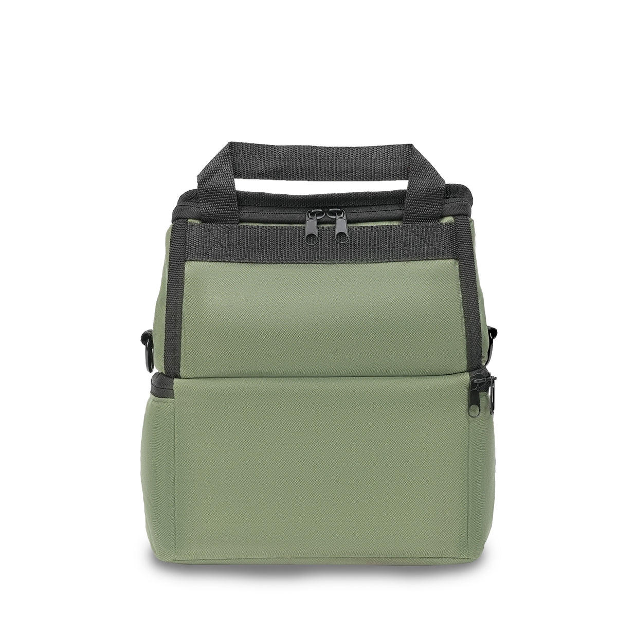 LAVA LUNCH Double Decker Insulated Green Lunch Box Bag - Hot Food For Up 5  Hours
