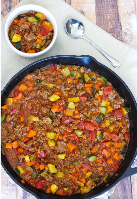 All Meat and Veggie Paleo Chili